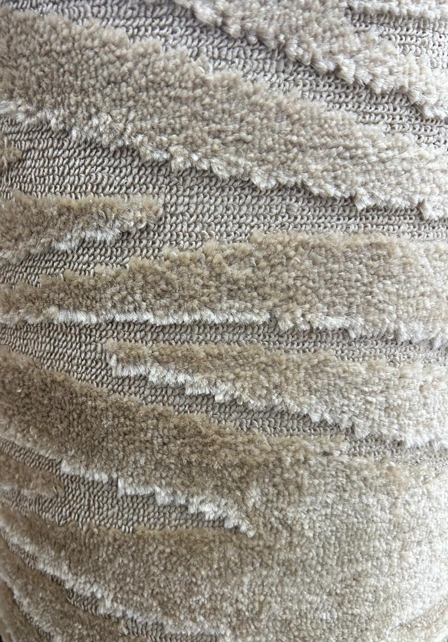 3τμχ Σετ κρεβατοκάμαρας Ανάγλυφα Εκρού-Μπέζ