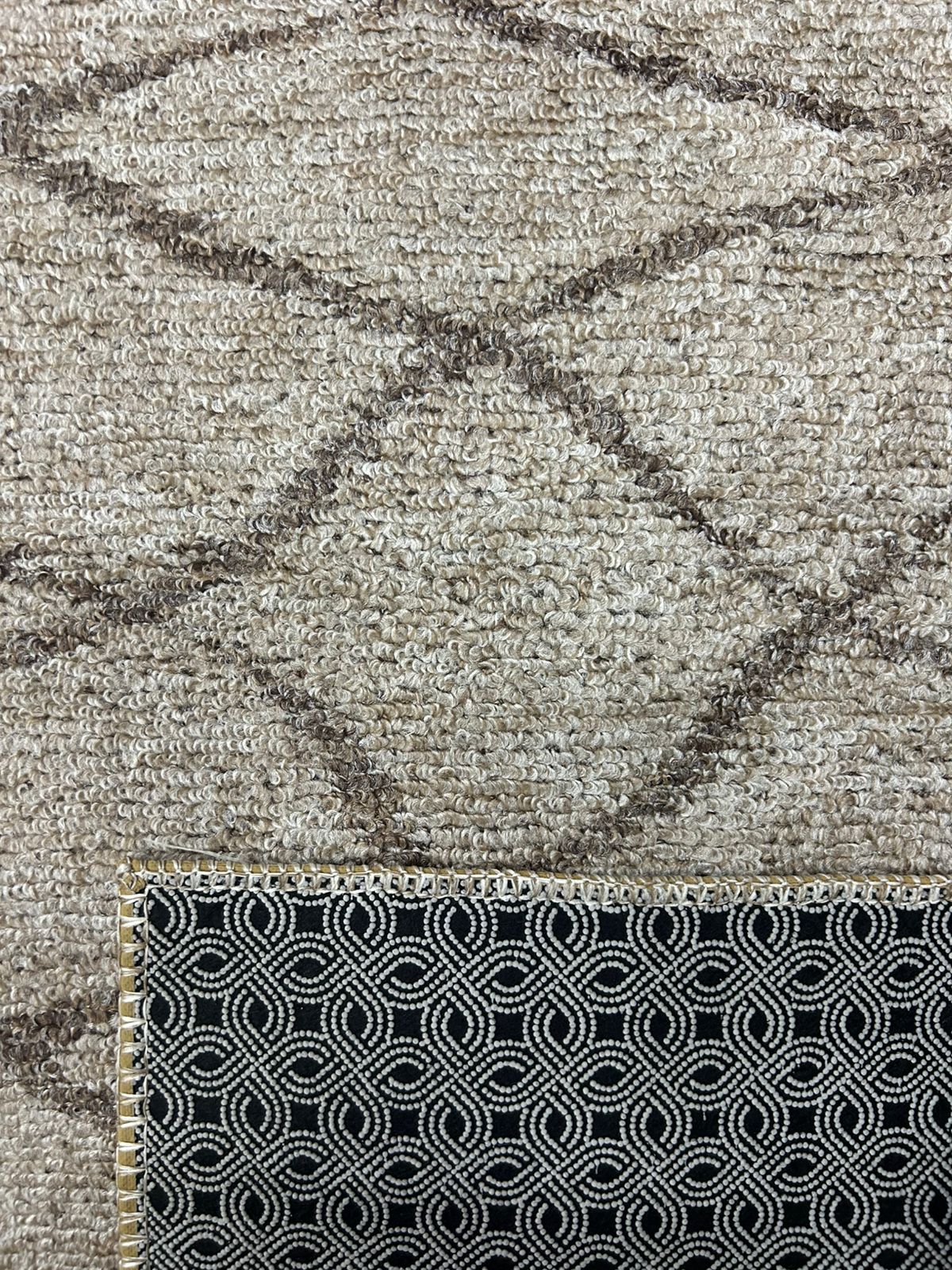 Διάδρομος Μοκέτα Μπέζ Μπουκλέ