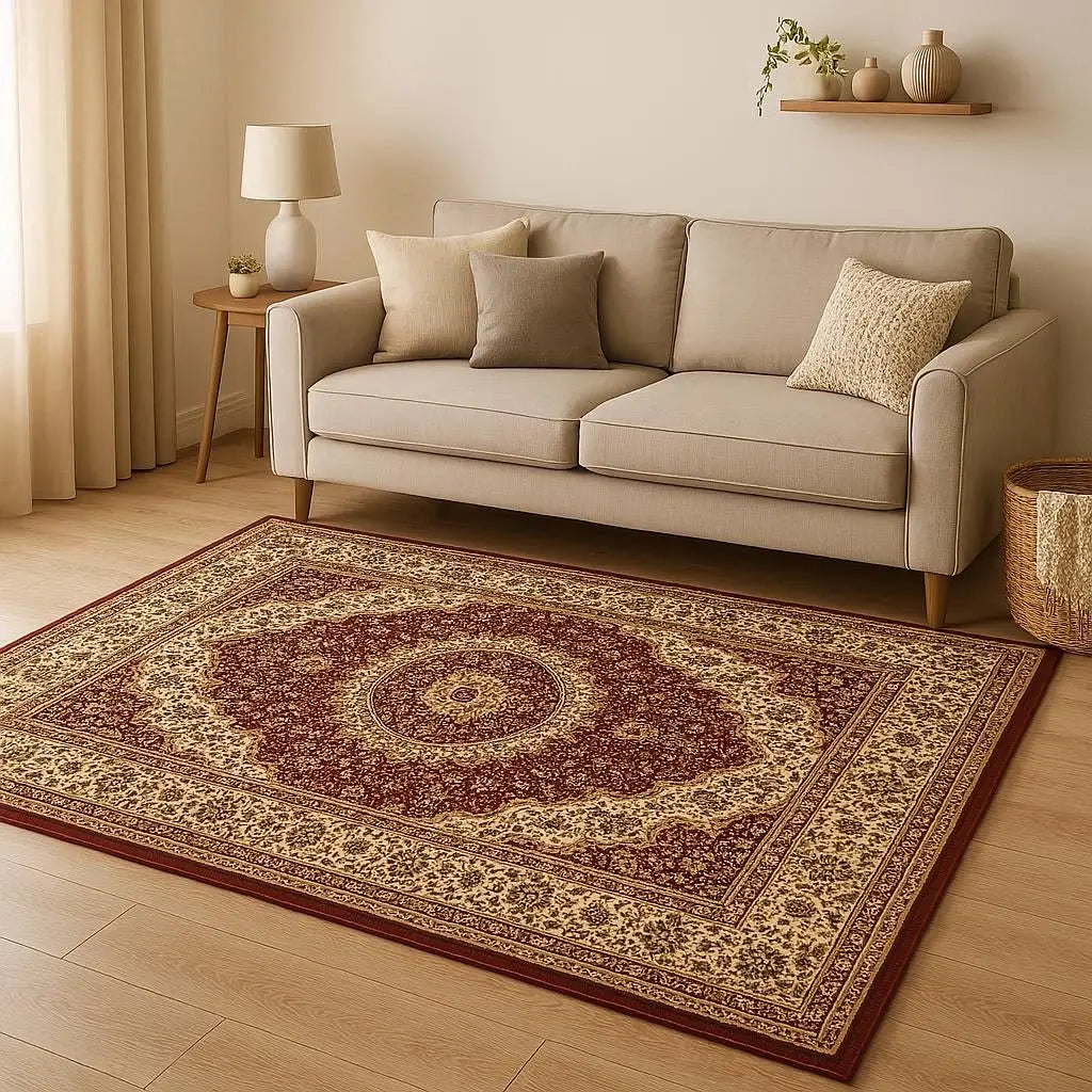 Κλασικό Χαλί Κόκκινο Ρουμπινί