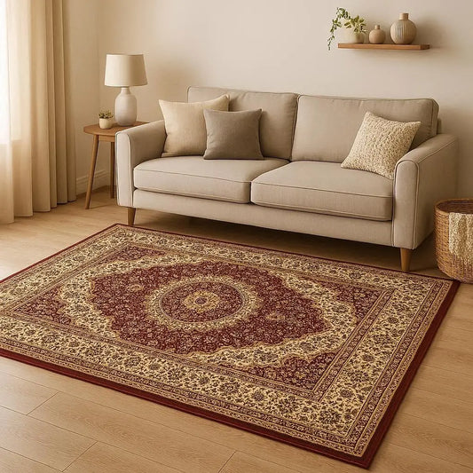 Κλασικό Χαλί Κόκκινο Ρουμπινί