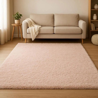 Shaggy Χαλί Ρόζ Μπούδρα