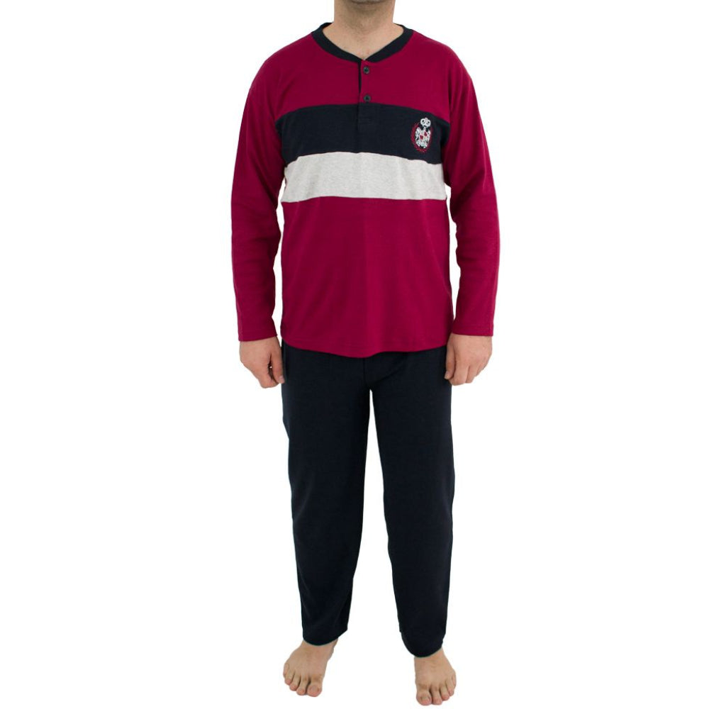 Ανδρική πιτζάμα βαμβακερή 005