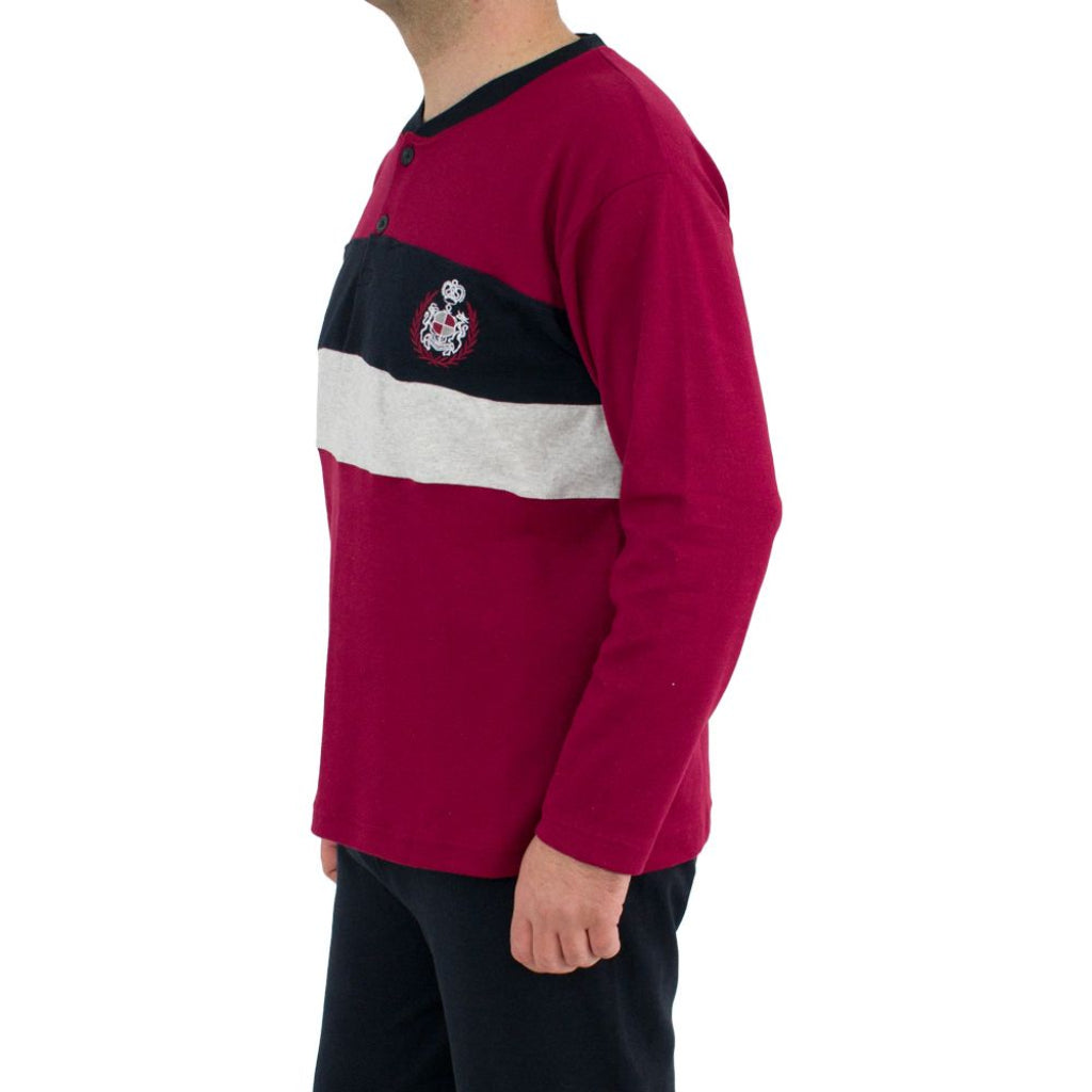 Ανδρική πιτζάμα βαμβακερή 005