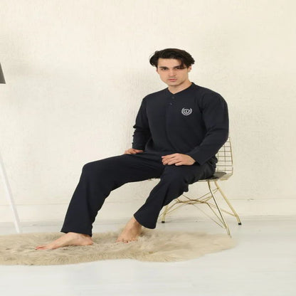 Ανδρική πιτζάμα βαμβακερή 003