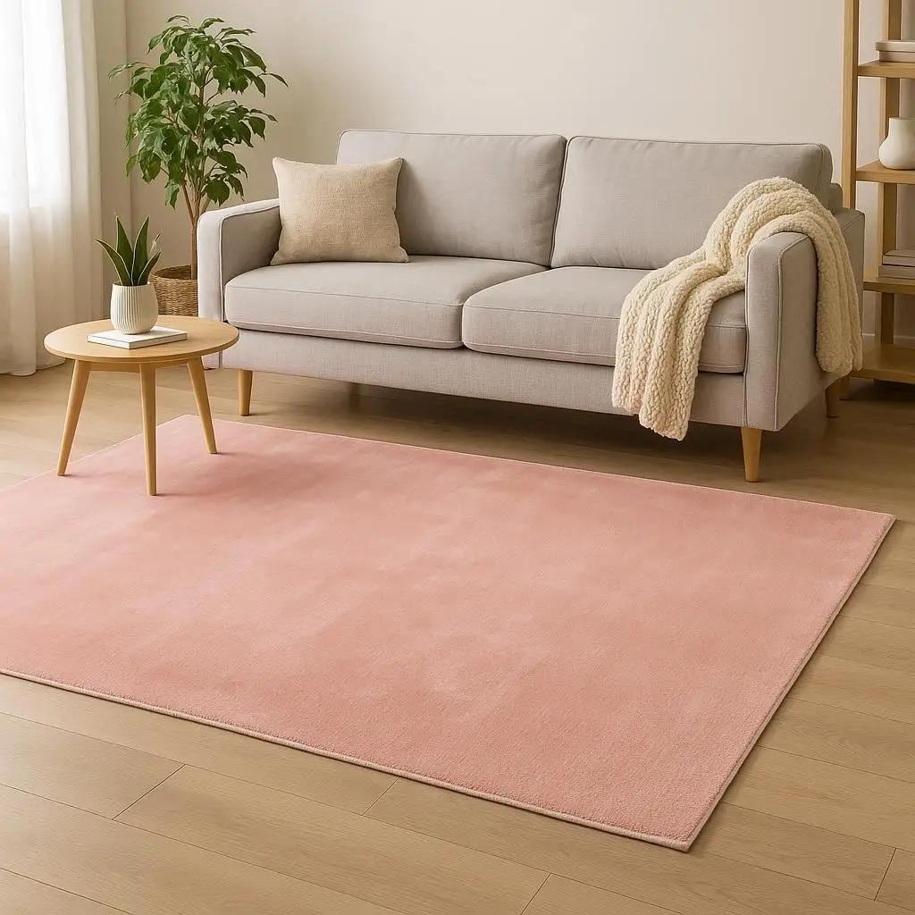 Γούνινο Χαλί 160x200εκ Ρόζ Pudra