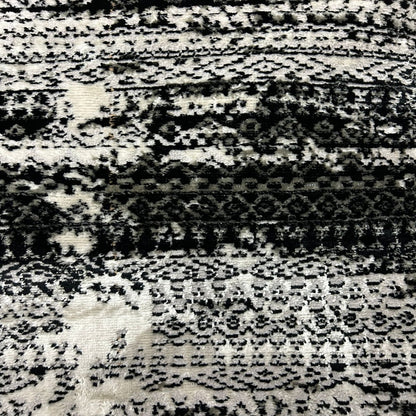 Ανάγλυφο Χαλί 160x220μ Μπλέ Charcoal Veil