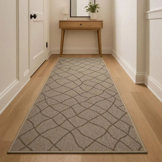 Διάδρομος Μοκέτα Μπέζ Μπουκλέ