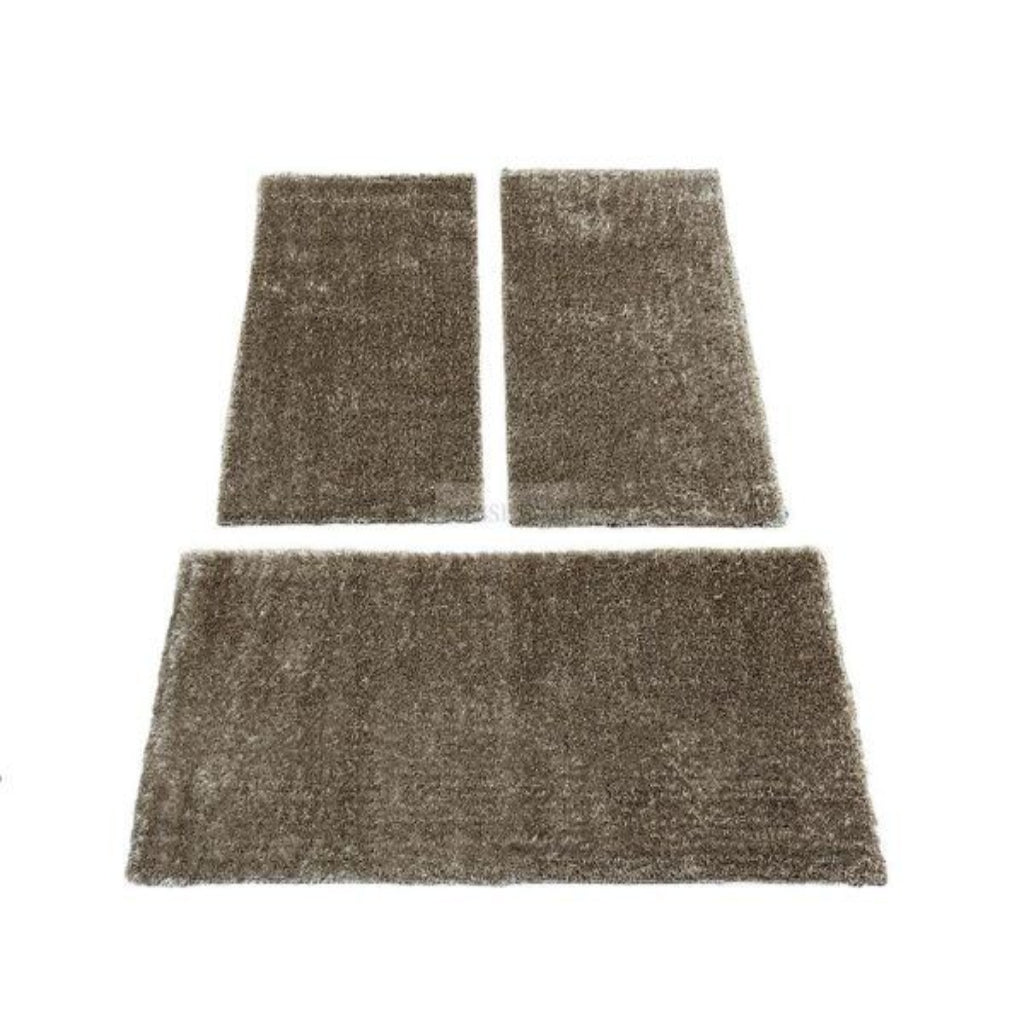 3τμχ Σετ κρεβατοκάμαρας Shaggy Beige