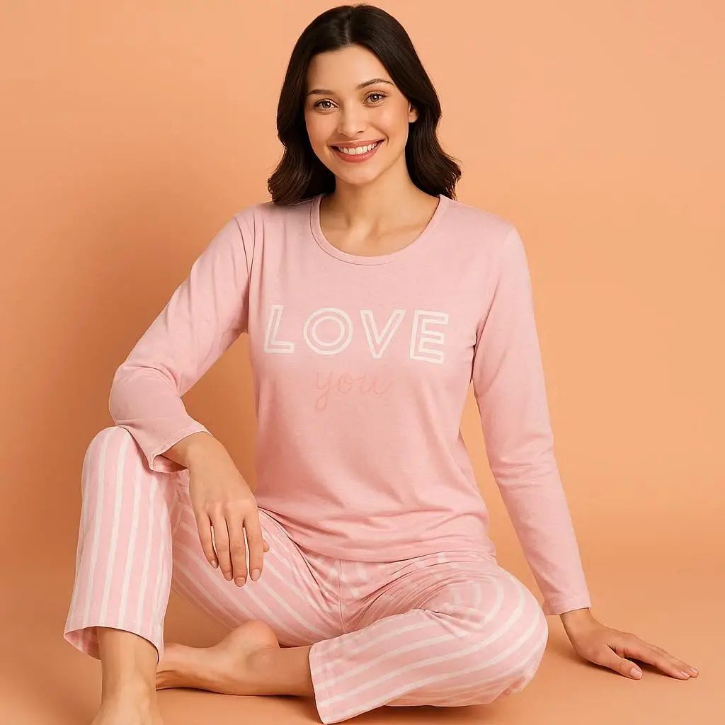 Χειμερινή Γυναικεία Πιτζάμα Love You