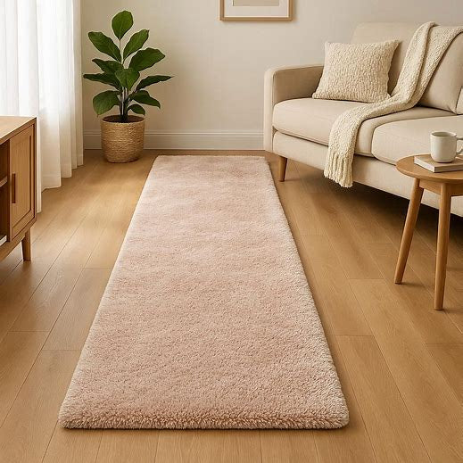 Γούνινος Διάδρομος Pink Powder